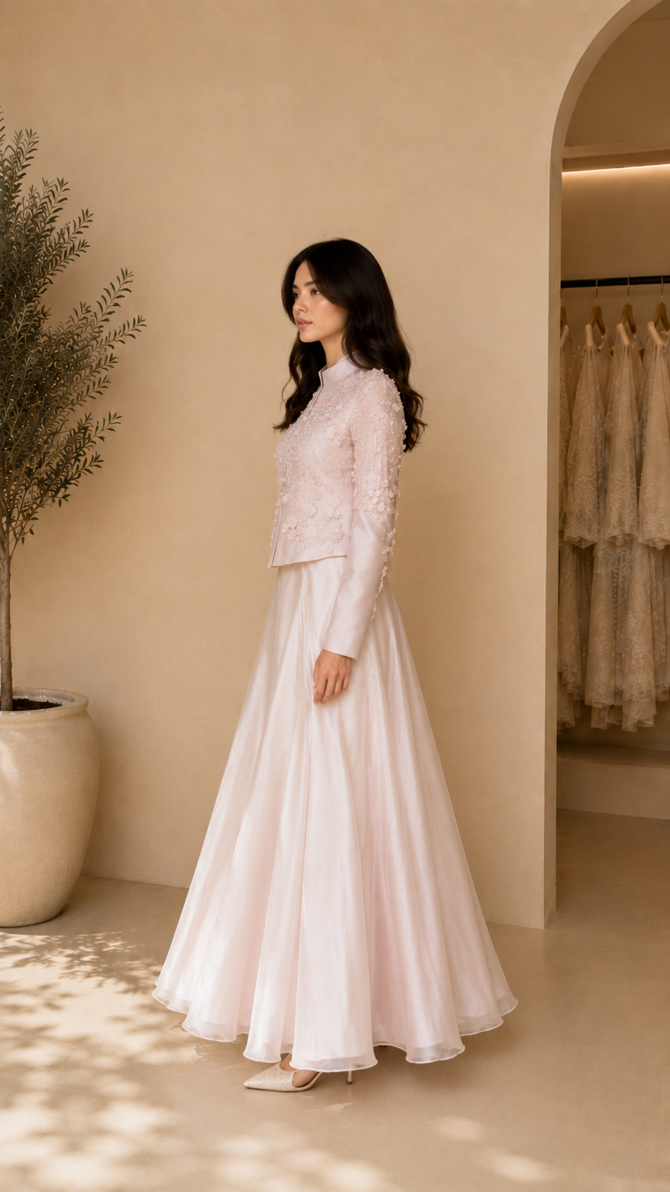 Rosé Élan Gown - Image 2