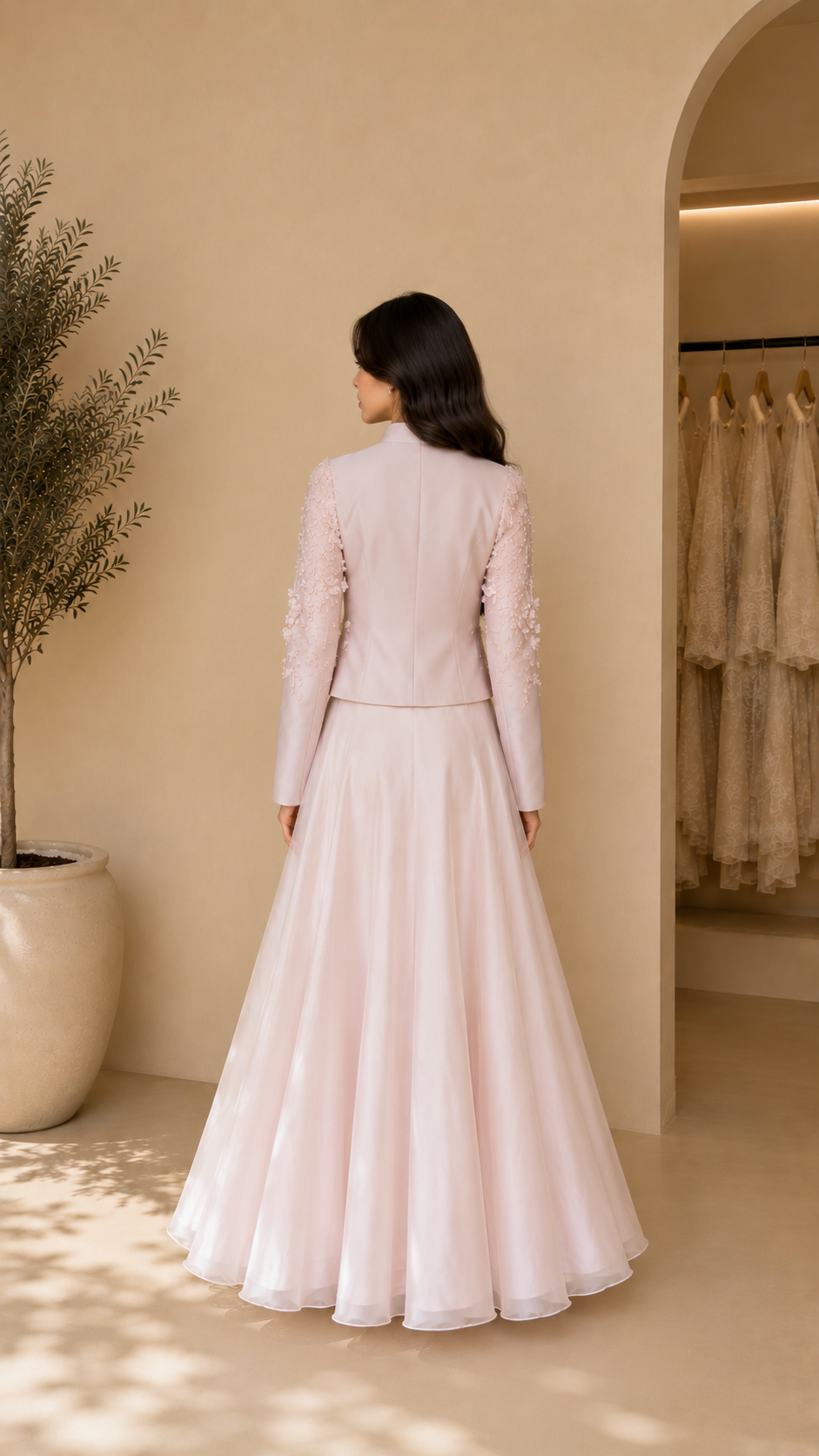 Rosé Élan Gown - Image 3