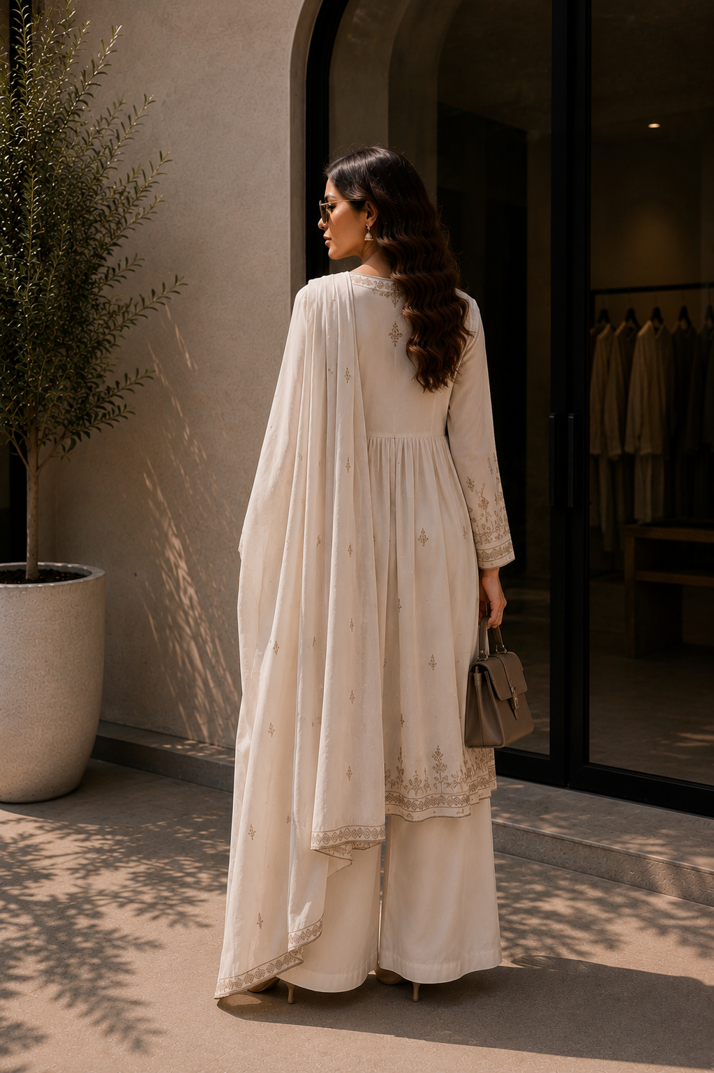 Ivory Élan Suit Set - Image 3