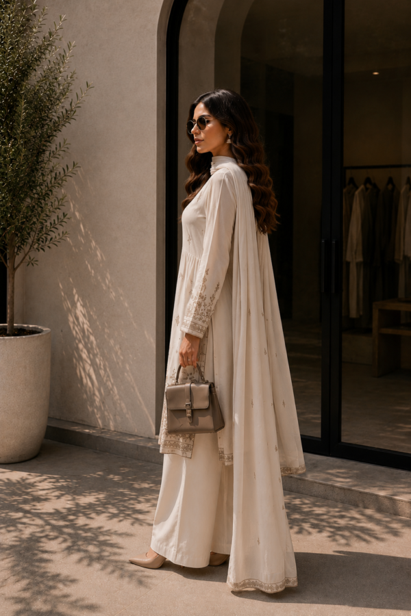 Ivory Élan Suit Set