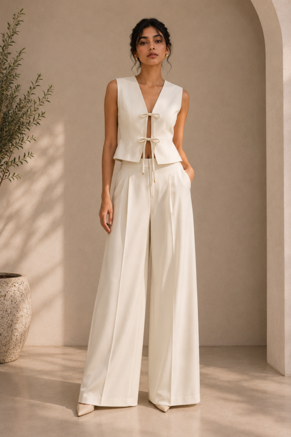 Luna Bow Co-Ord Set