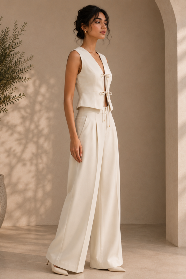 Luna Bow Co-Ord Set