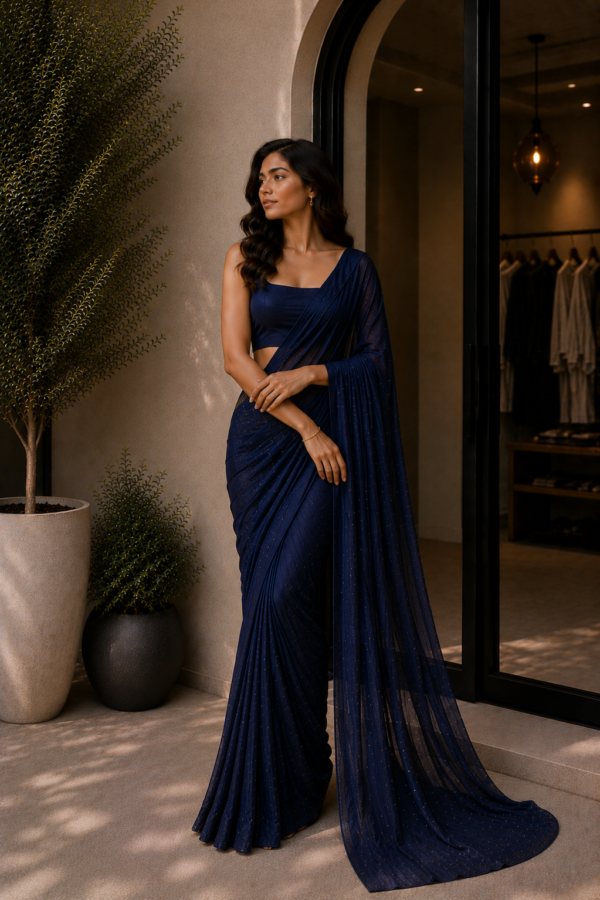 Celeste Midnight Saree
