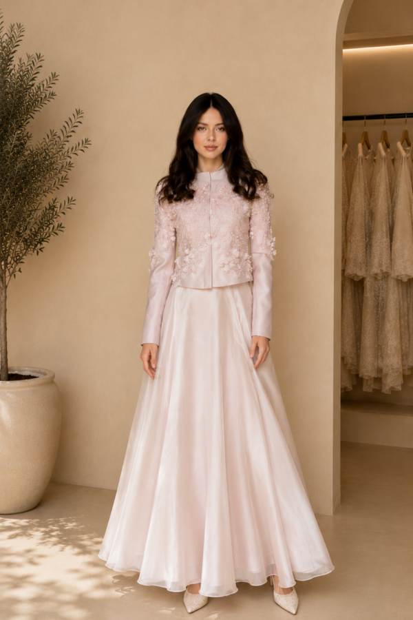 Rosé Élan Gown