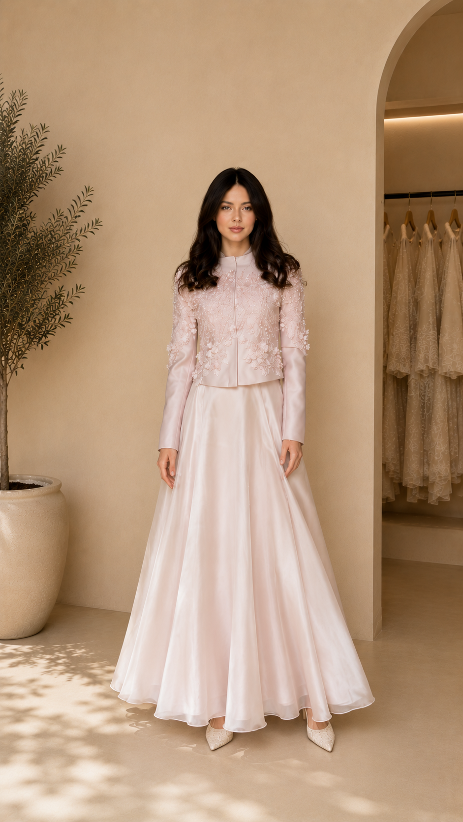 Rosé Élan Gown